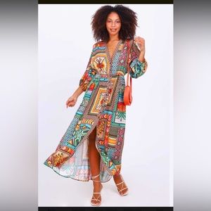 NWT farm rio maxi dress